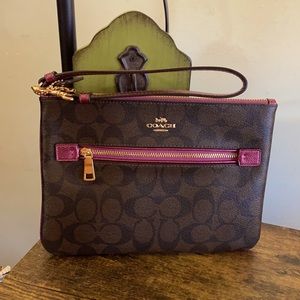 Coach Large Wristlet Bag